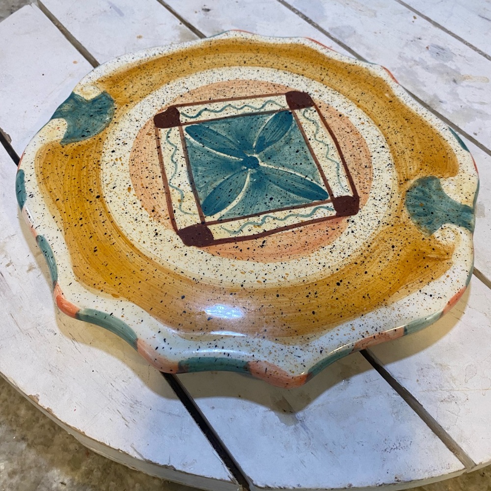 Handcrafted Multicolor Ceramic‎ trivet